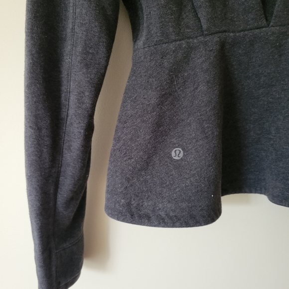 Lululemon &go Destination Hoodie Heathered Black / Black - Picture 9 of 10